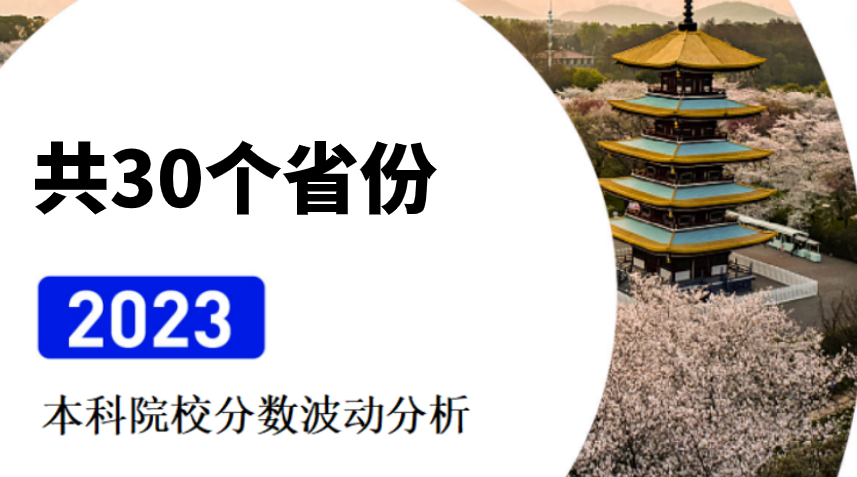【会员免费】2023年各个省份本科院校分数波动分析pdf