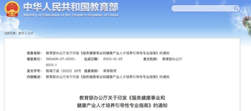 2024年“新医科”专业出炉! 你敢报吗?