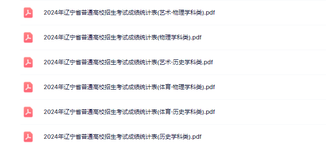 【辽宁】2024年高考一分一段表新鲜出炉