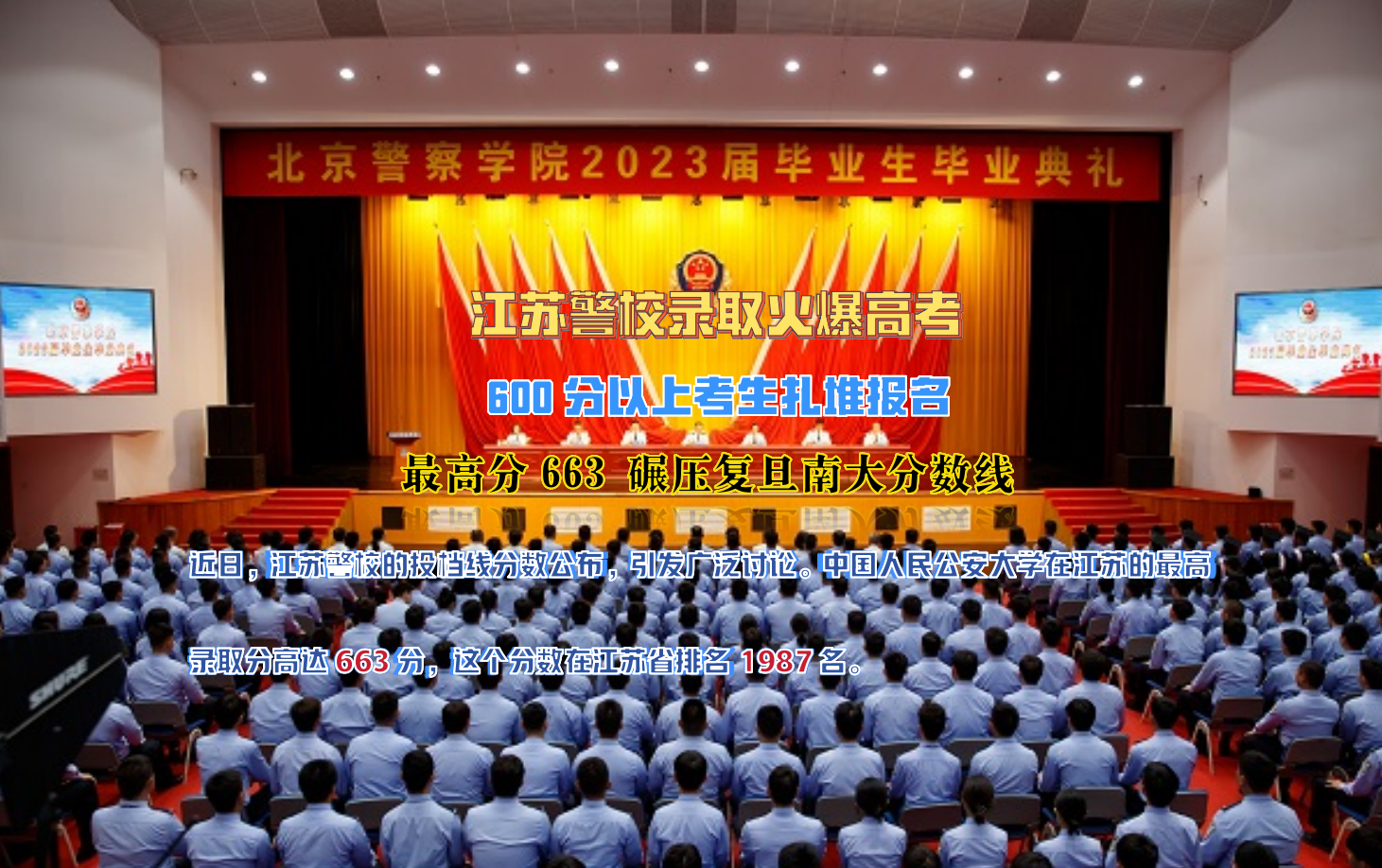 647分的惊人抉择！舍弃985，警校魅力何在？