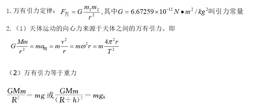 高考物理知识梳理专题三：力与物体的曲线运动