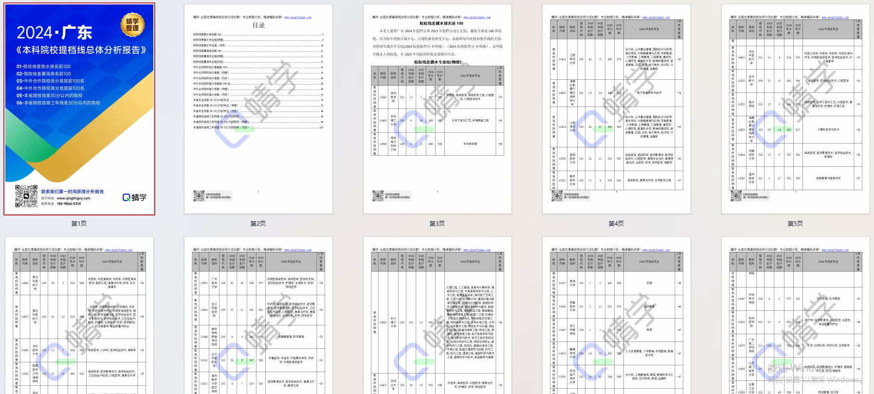 【提档线】2024年广东本科批提档线总体分析报告