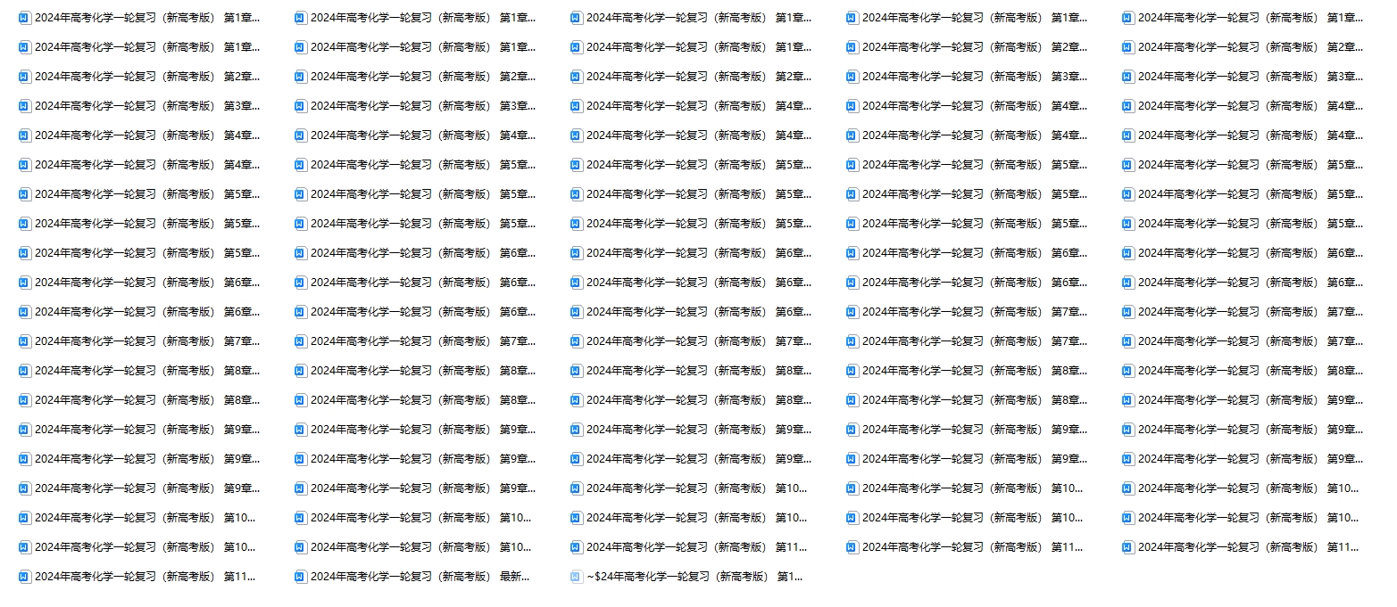 【复习资料】2024年高考化学一轮复习（新人教版）知识点讲解！
