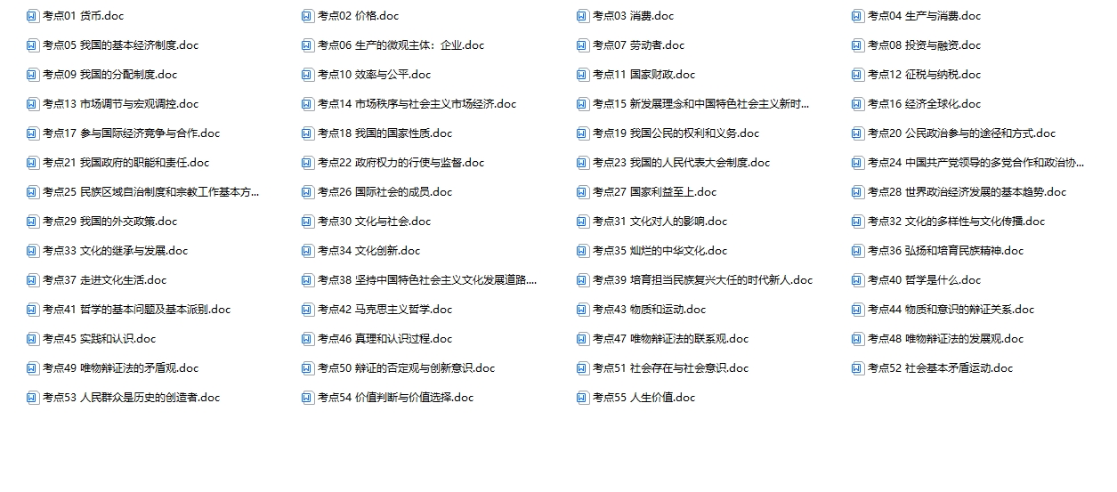 2025版·《考点一遍过》高考政治