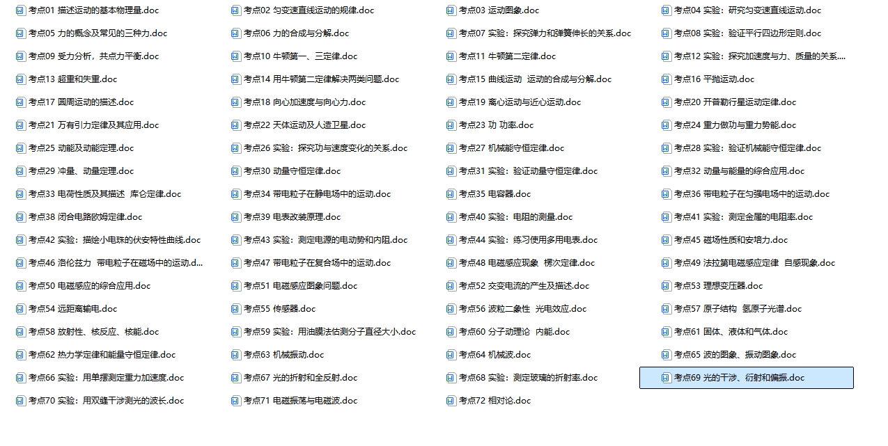 2025版·《考点一遍过》高考物理