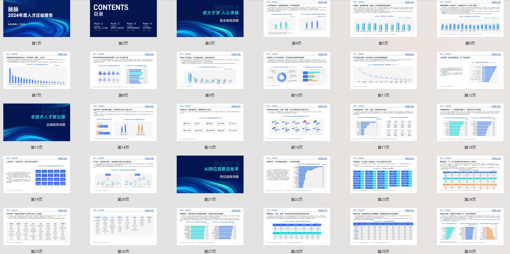 《脉脉2024年度人才迁徙报告》