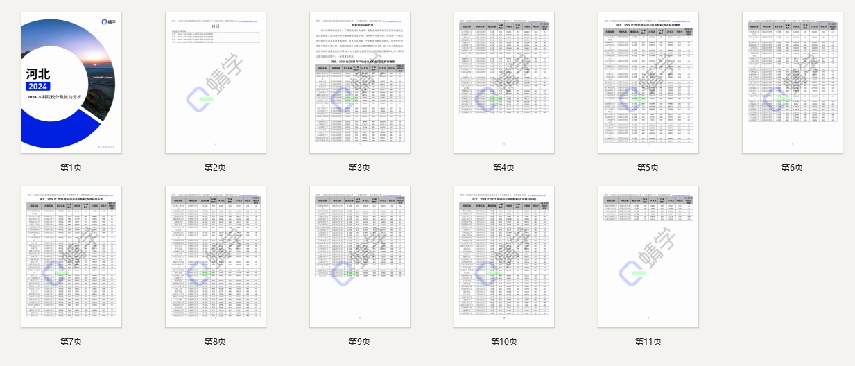 2024年河北本科院校分数波动分析（2025年参考）