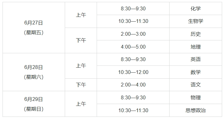北京：关于做好2025年第二次普通高中学业水平合格性考试有关工作的通知