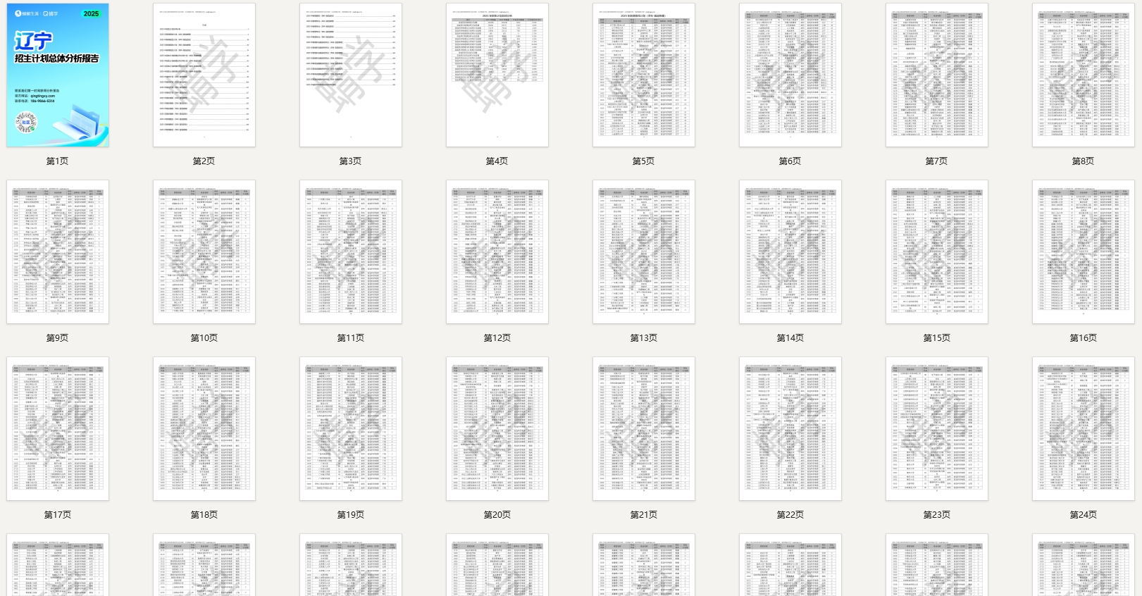 辽宁2025年招生计划总体分析报告【蜻学整理】