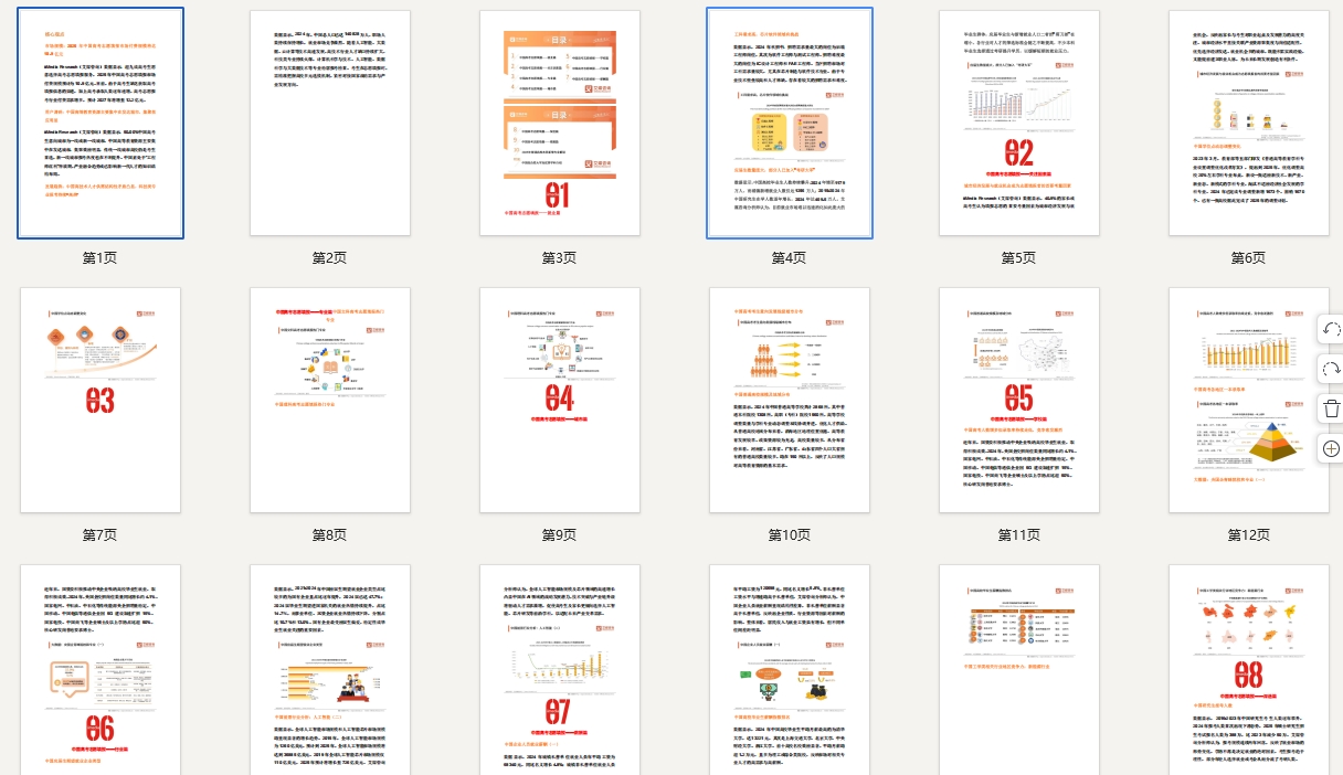 《2025年中国高考志愿填报及就业前景大数据分析报告》节选