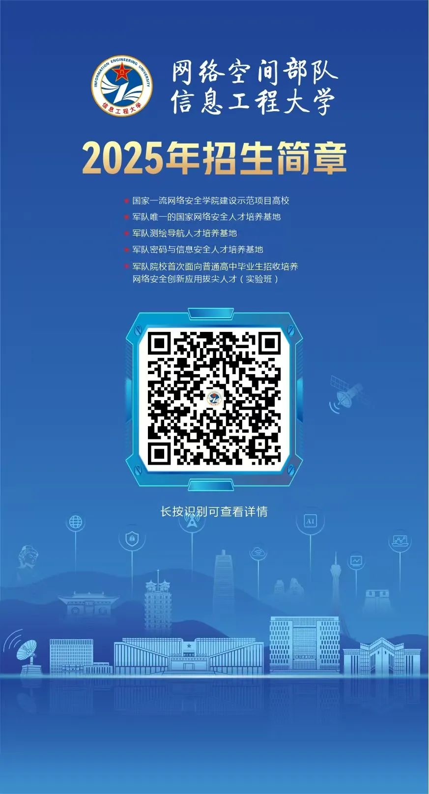 网络空间部队信息工程大学2025年招生简章