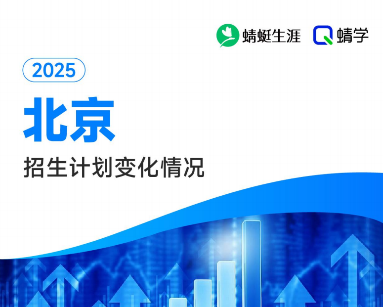 2025年北京计划数变化分析-本科