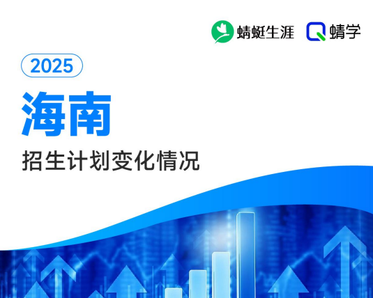 2025年海南计划数变化分析-本科