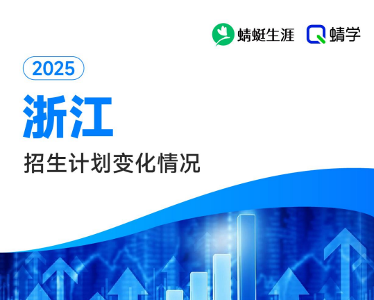2025年浙江计划数变化分析-本科