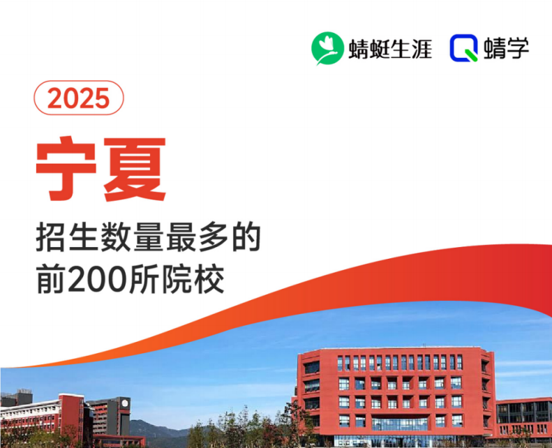 2025年宁夏招生数量最多的前200所院校-本科