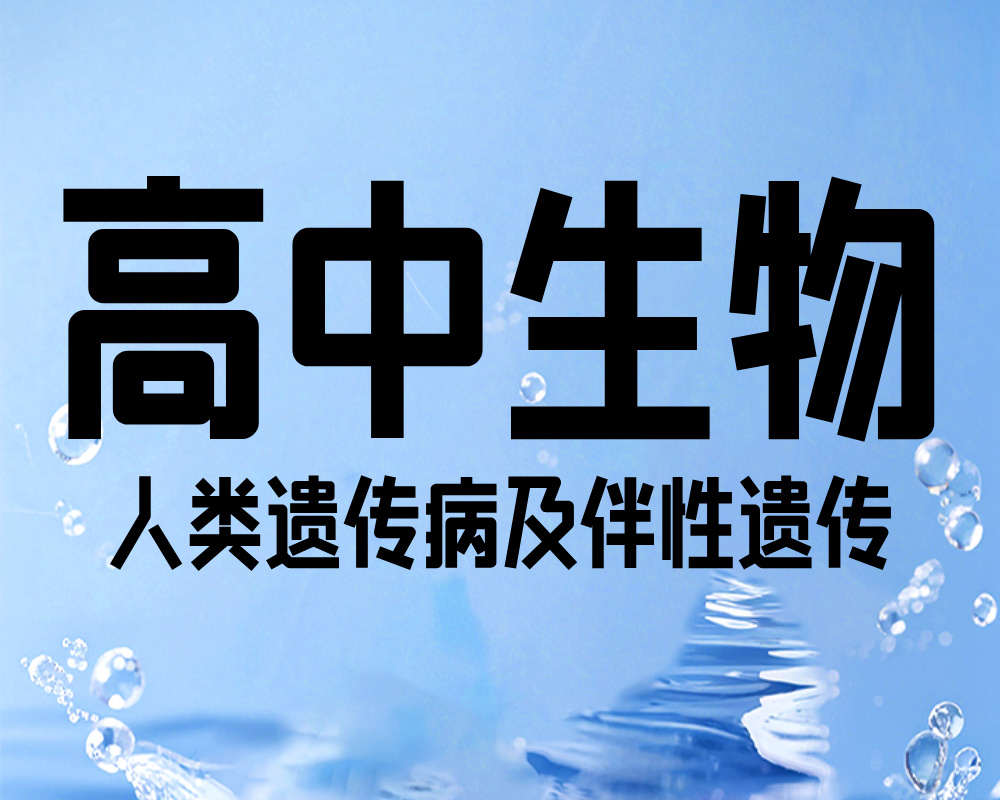 高中生物:人类遗传病及伴性遗传