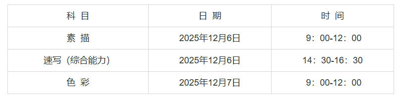 河北：2026年普通高等学校艺术类专业考试招生简章