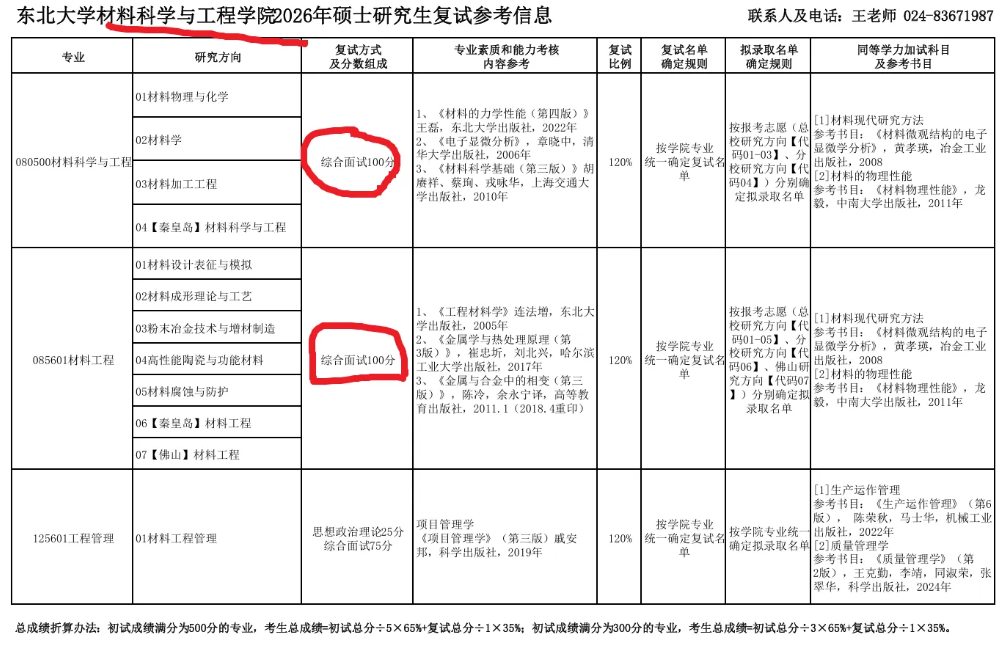 东北大学官宣：考研复试，取消笔试！