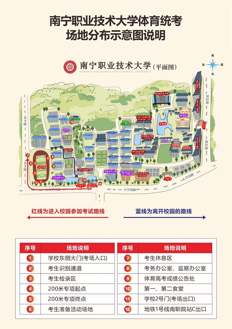 广西：2026年普通高校招生体育类专业全区统一考试温馨提示