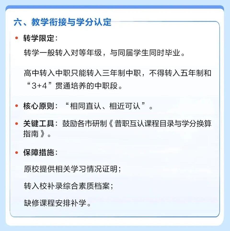 高中与中专之间可互相转学？谁能转？怎么转？