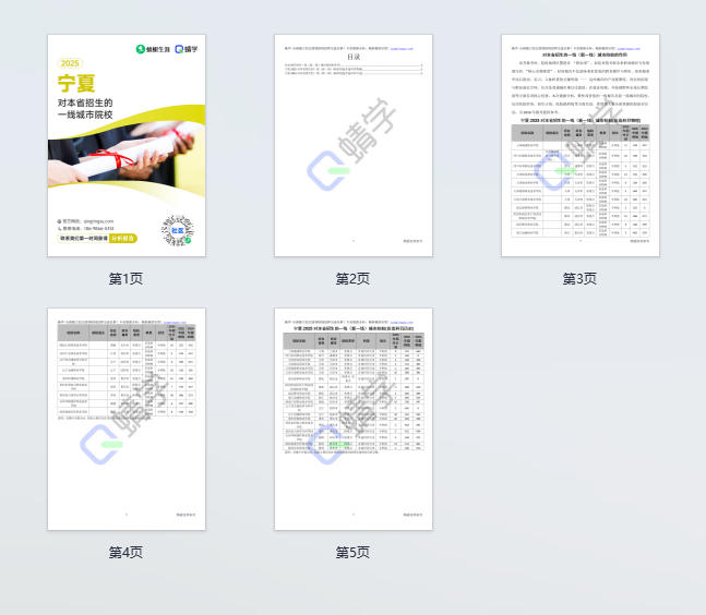 2025年宁夏对本省招生的一线城市院校-专科