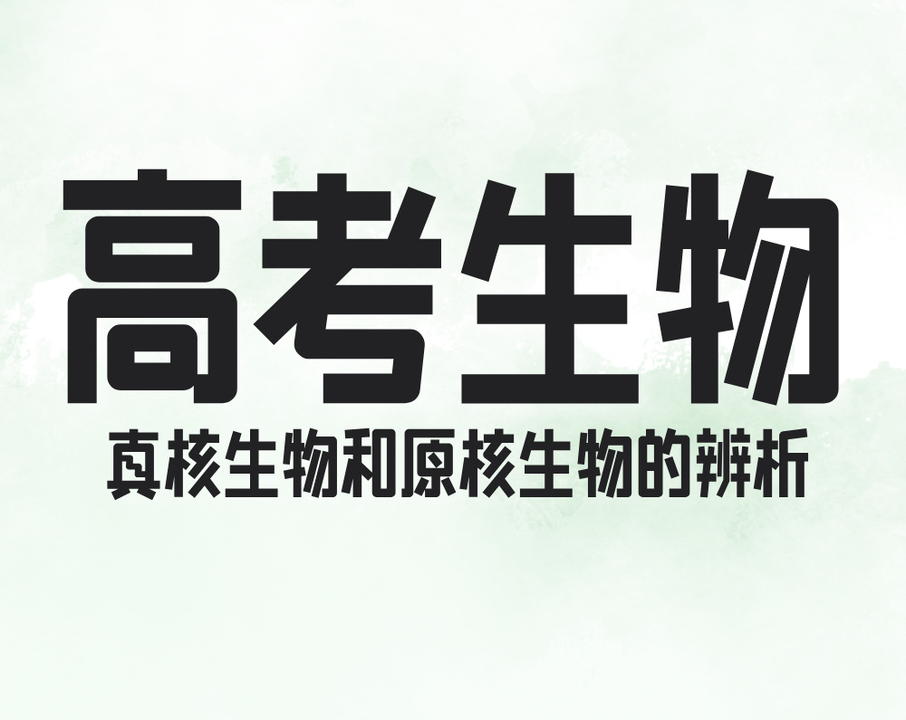高考生物：真核生物和原核生物的辨析（4大陷阱）（解析版）