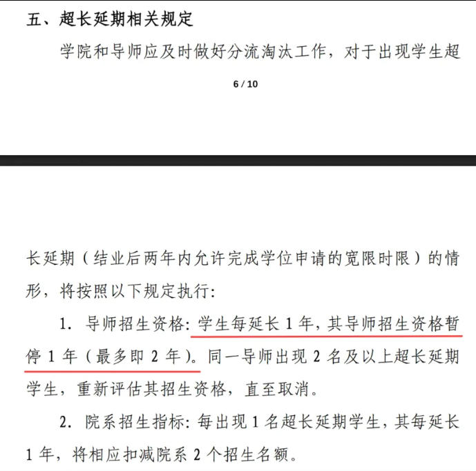 官宣新规！上交博士生延毕，师生同罪？