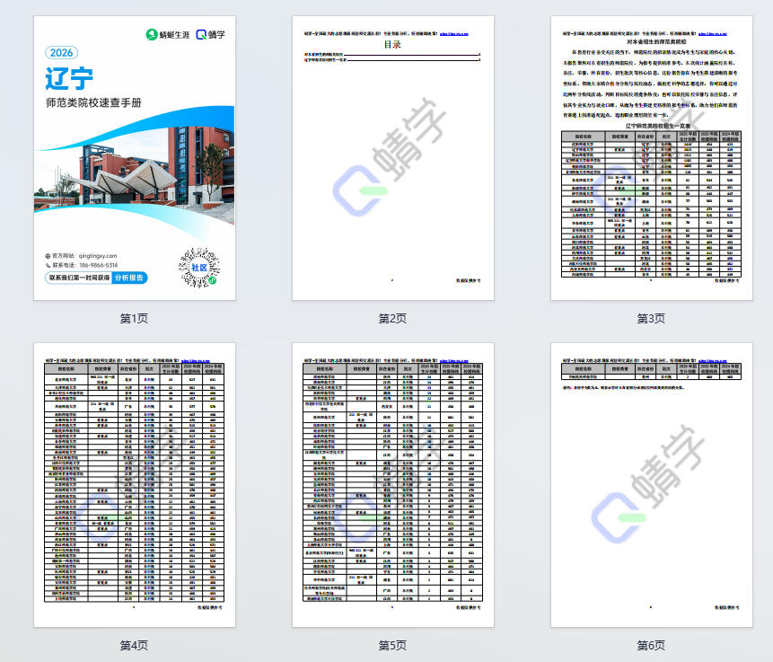 对辽宁省招生的师范院校一览表—本科