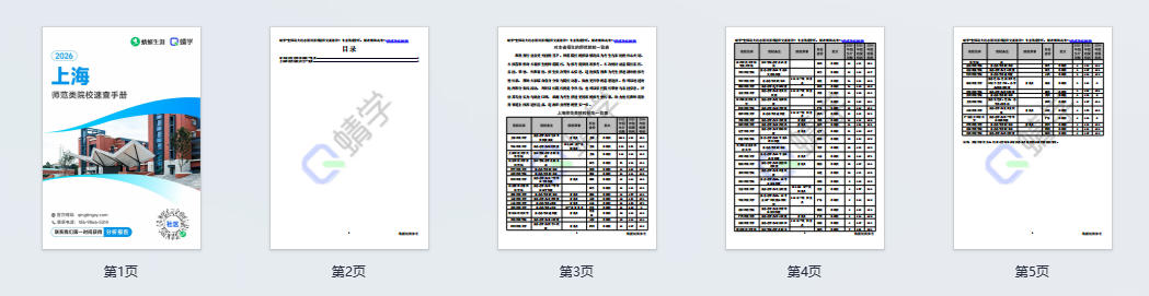 对上海省招生的师范院校一览表—本科