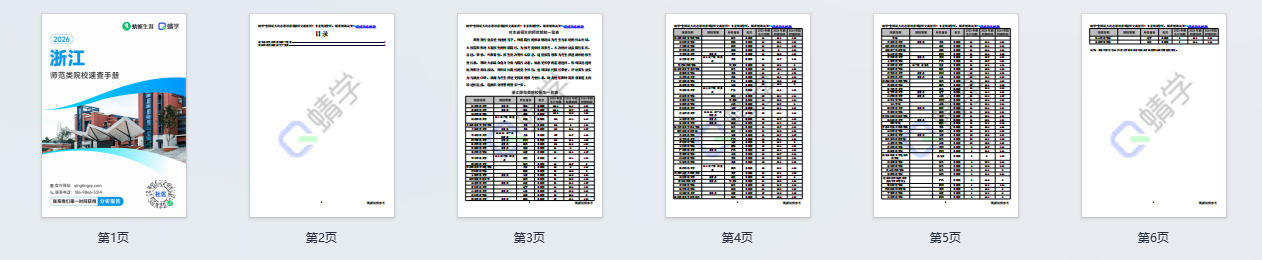 对浙江省招生的师范院校一览表—本科