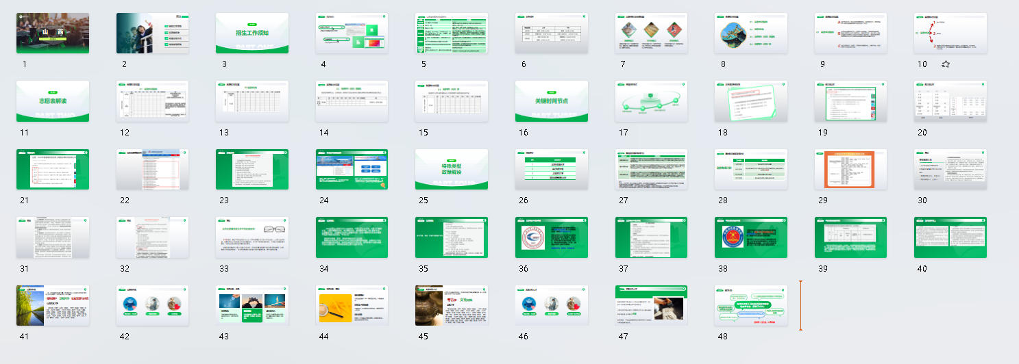 2025【山西省】高考志愿填报政策解读PPT课件下载