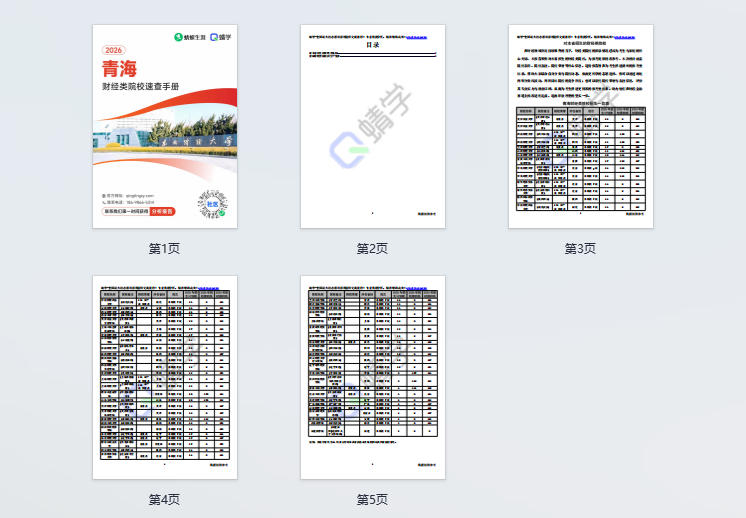 对青海省招生的财经类院校一览表—本科