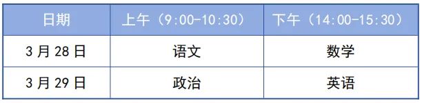 天津：2026年普通高校运动训练、武术与民族传统体育专业文化考试考前提示