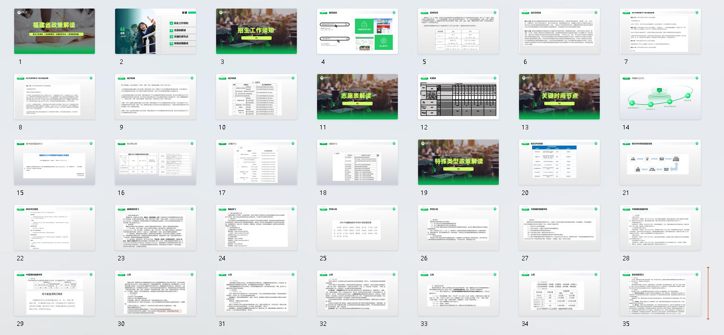2025【福建省】高考志愿填报政策解读PPT课件下载