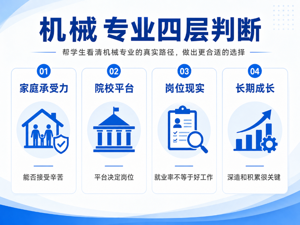 机械专业咨询,别只讲好就业