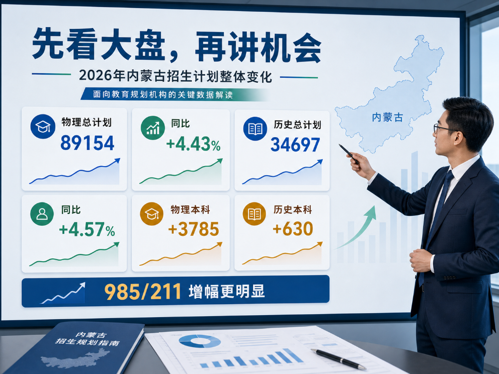 《内蒙古2026招生计划分析》内蒙古计划变了,别只转发