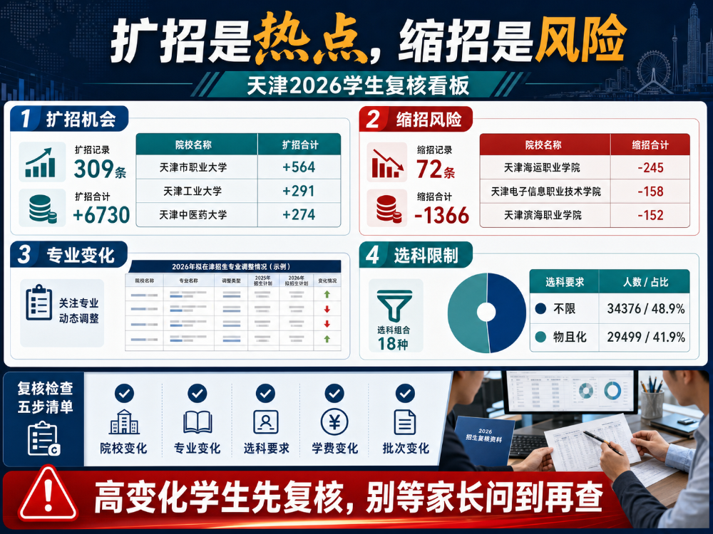 天津计划大增，填报会变吗？