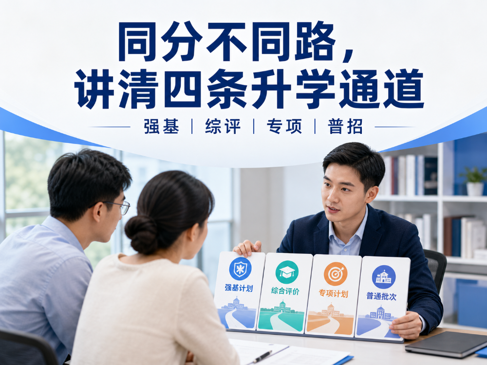 同分不同路,规划师要讲清四通道