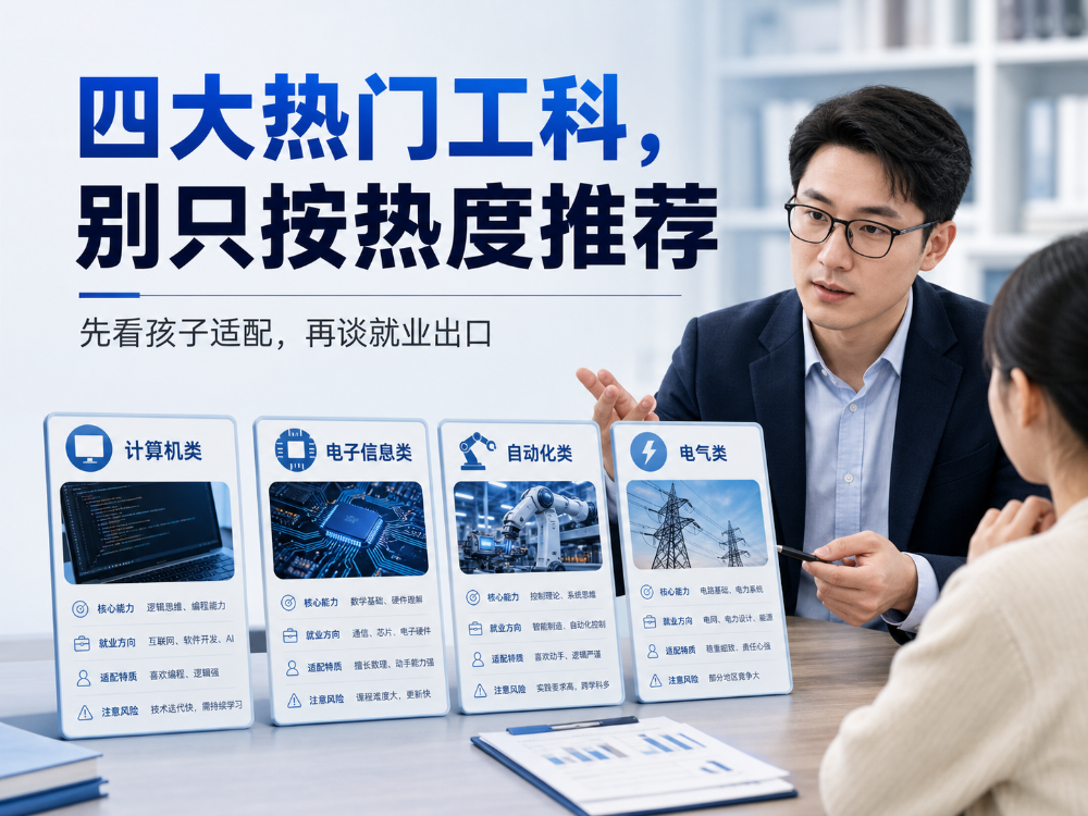 四大热门工科，别只按热度推荐