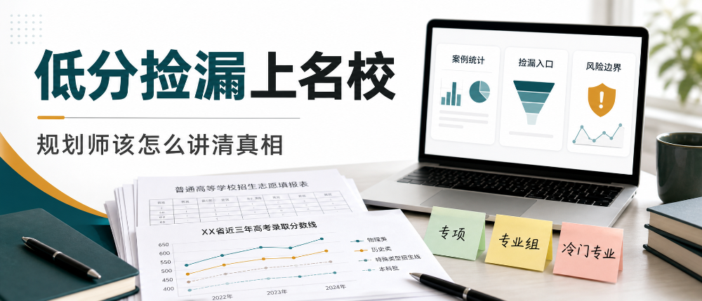 低分捡漏上名校,真靠运气吗