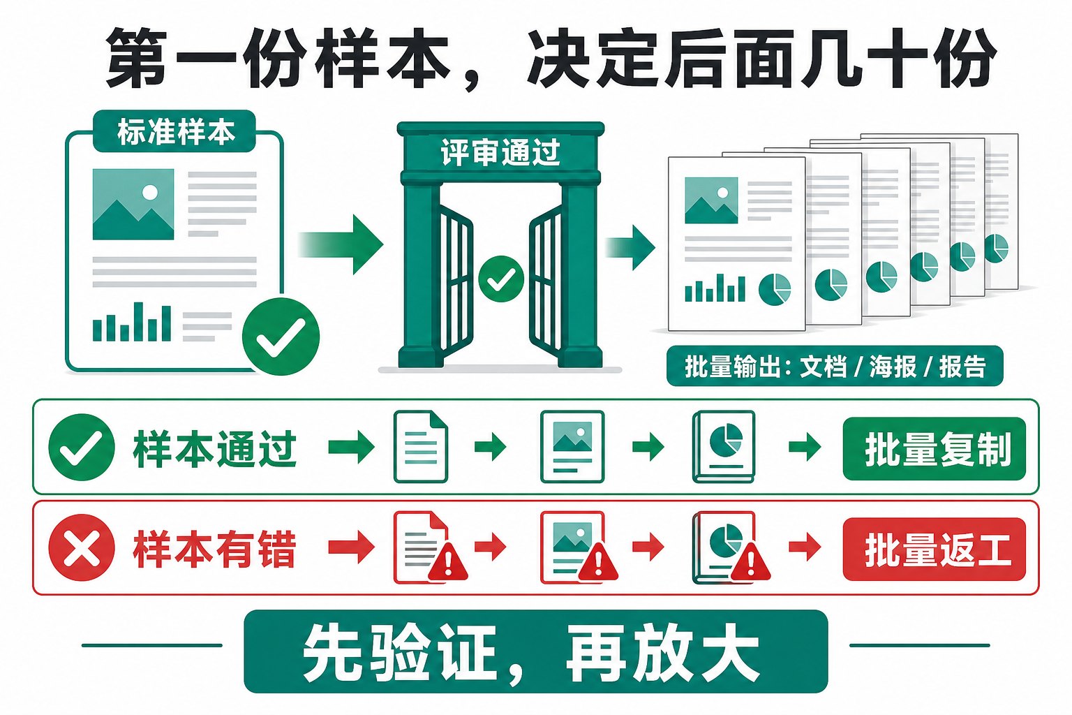 AI批量生产,为什么必须先打样