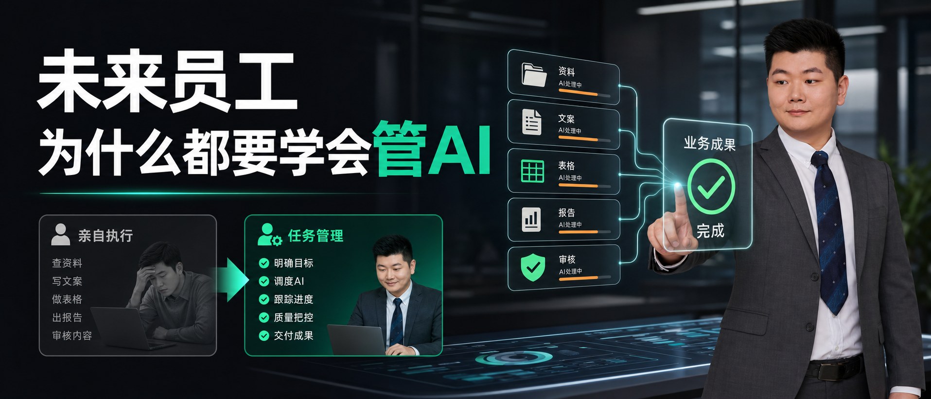 未来员工,为什么都要学会管AI