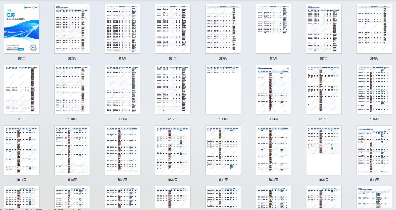 【江苏】2026年提档线总体分析报告.pdf