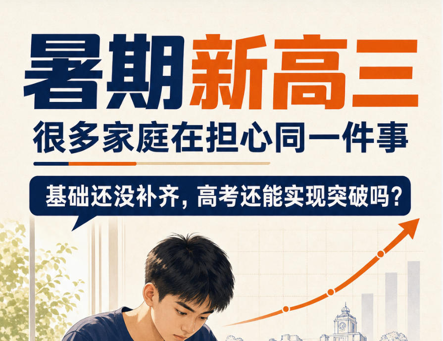 基础没打牢,高三这一年还能迎头赶上吗