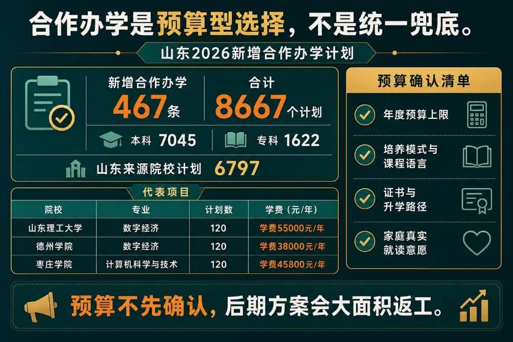 【山东】2026年招生计划分析(本科+专科)