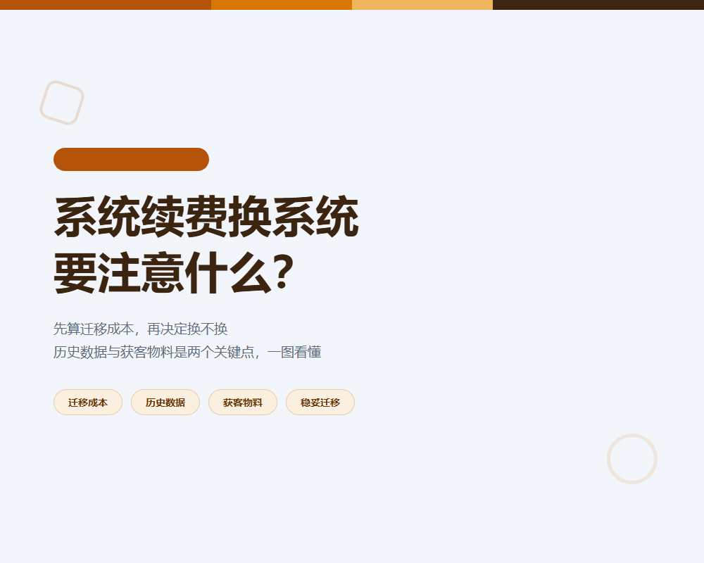 志愿填报系统续费换系统要注意什么?先算迁移成本,再决定换不换