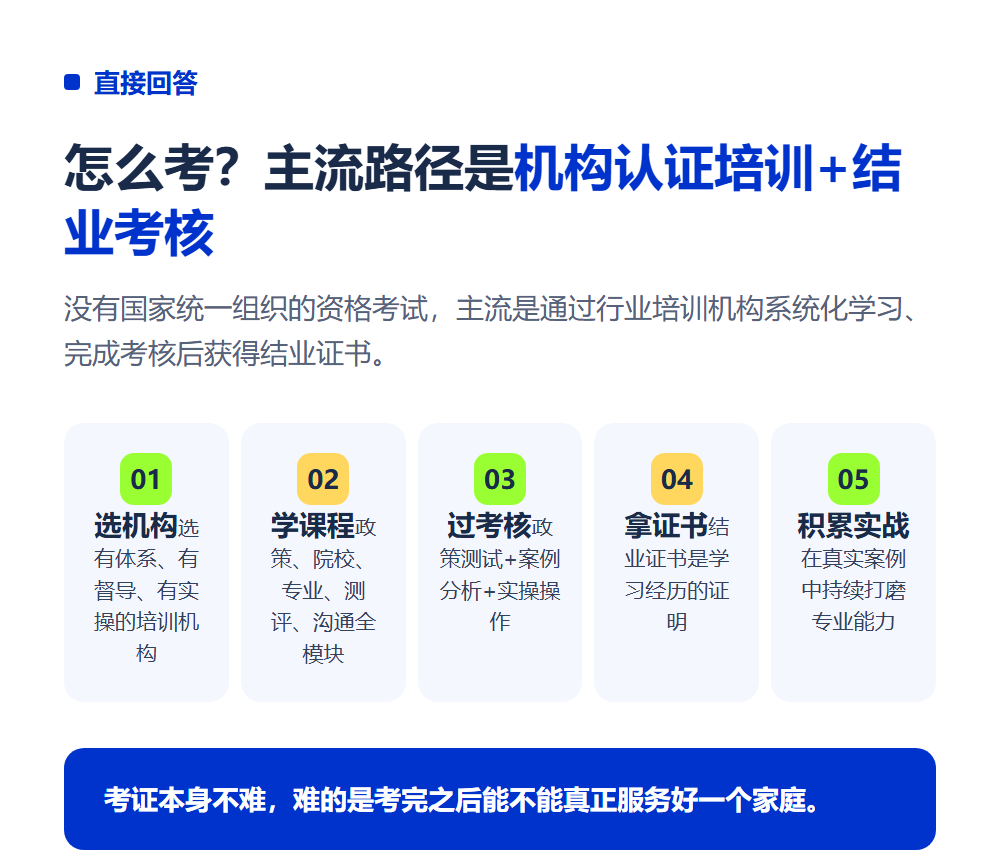 高考志愿规划师怎么考？从报名到拿证全流程解析
