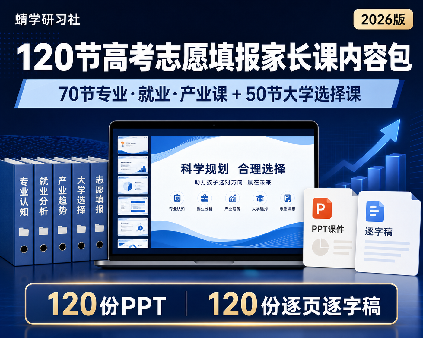 【🔥新品来袭】120节专业+大学课程PPT+逐字稿打包下载！
