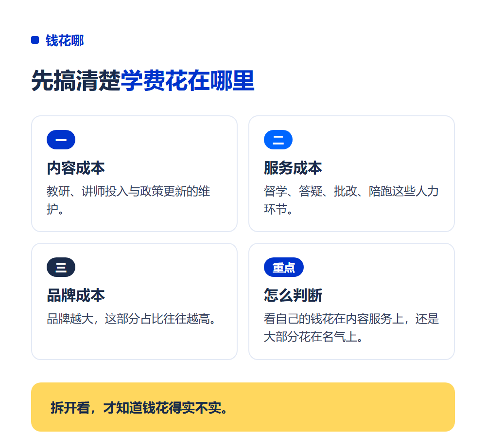 高考志愿规划师学费贵吗？不同班型性价比怎么判断