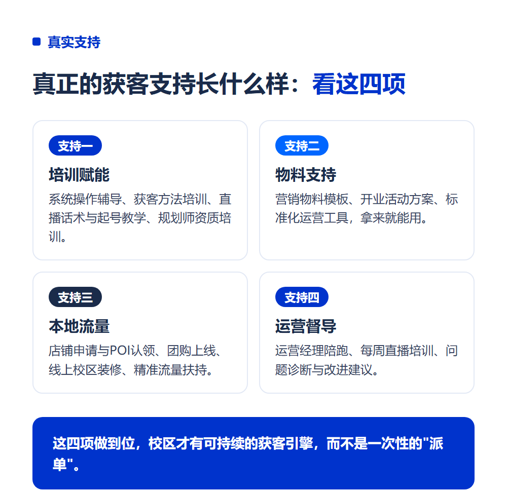 高考志愿填报加盟总部提供学生吗?看清流量支持真相再决定